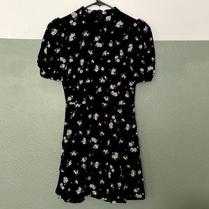 REFORMATION Maylin Floral Print Dress In Daisy